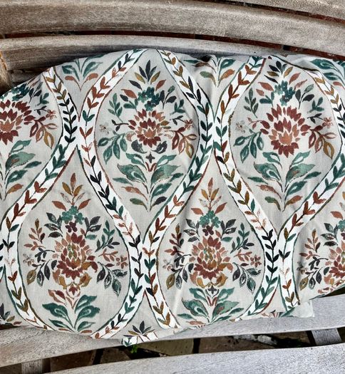 Botanical pattern curtains