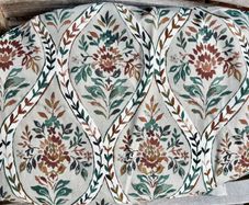 Botanical pattern curtains