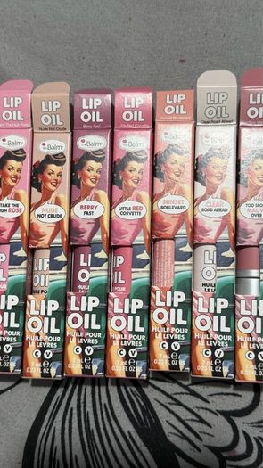 The balm brand new lip oils