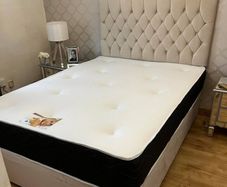 King size beds with mattress, all sizes nd color options