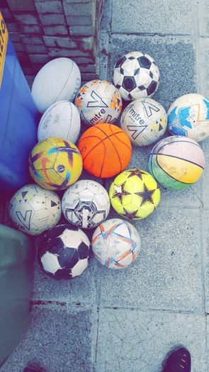 A bunch of mixed balls