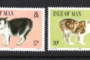 1989 Isle of Man Manx Cats Commemorative Stamps Mint Never Hinged (MNH)