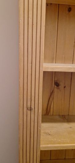 Solid Pine Bookcase - 198cm Tall