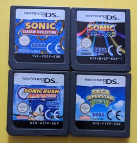 Sonic Nintendo DS bundle (4 games/free postage)