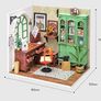 Dollhouse Miniature DIY Kit Mini Doll's House Girl's Gift Birthday Studio Model Image 2