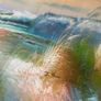 Hand Painted Oil on Canvas - Seascape with Beach Image 4