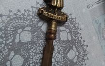Vtg Brass Letter Opener