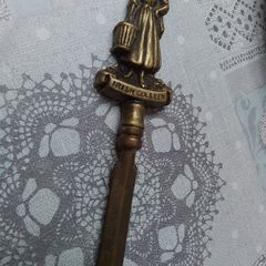 Vtg Brass Letter Opener