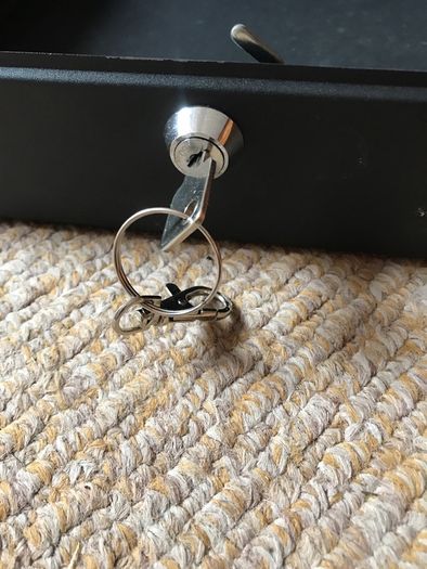 Large Cash Box with Key