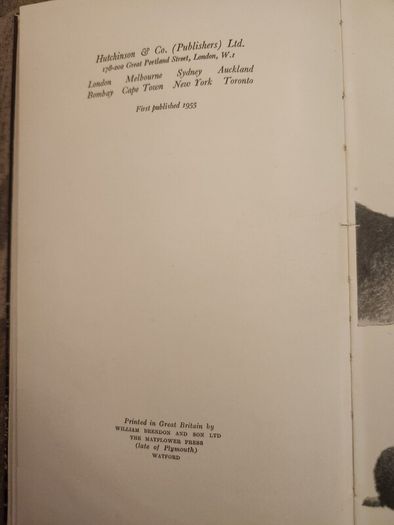 A Hare About The House. By Cecil S. Webb. First Edition. 1955 Hardback In Fair Condition. See Photos For Same.