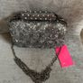 Silver/Black Clutch bag Brand New Image 3