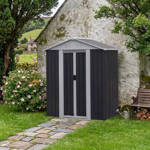 Metal Shed 5x3FT Apex Roof