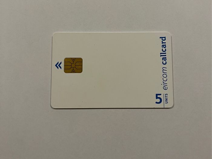Blank 5u Eircom Promo Card (Mint)