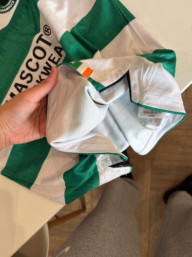 Irish soccer jersey