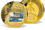 Karl Marx 73 euro issue price | East Germany 100 Banknote 1975 proof coin medal DDR 58g