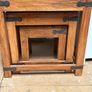 Solid Indian Sheeham Wood Nest of 3 Tables Image 3