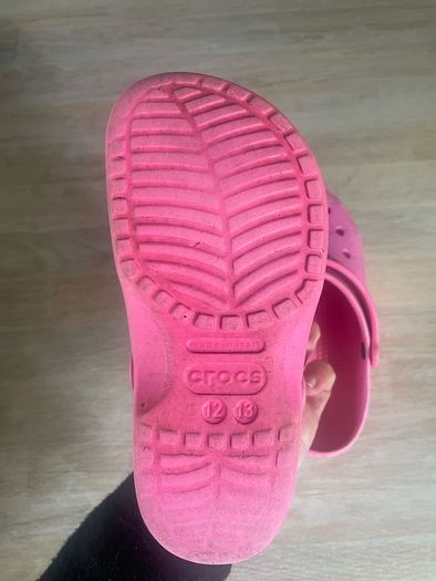 Girls summer shoes Crocs and Teva size 13