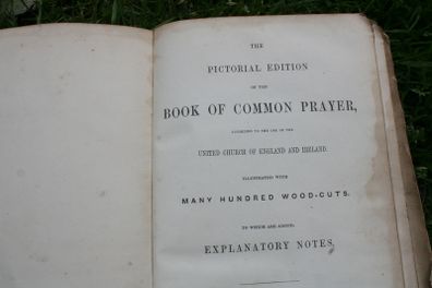 Vintage Book of common prayer United church of England and Ireland
