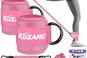 Resistance Bands Set with Ankle Straps, Legs and Glutes Workout Equipment, Ankle Weights Bands for Women, Booty Exercise Equipment for Kickbacks and Hip Training, Home Gym Fitness Equipment