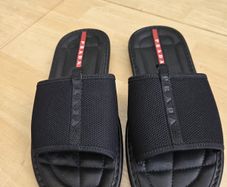 Genuine Prada Ladies Sliders Size 5