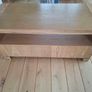 Solid Oak TV Unit Image 3