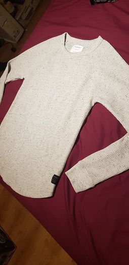 Muscle fit Medium size jumper & Denim short sleeve shirts
