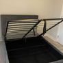 Brand New Stylish Grey Gaslift Storage Beds On Sale. 4ft, 4ft6 5ft And 6ft Sizes Available Image 2
