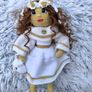 Beautiful Handmade Communion Doll  Crochet, Unique Keepsake Gift Image 10