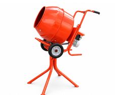 230V cement mixer with stand - brand new