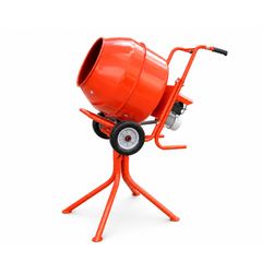 230V cement mixer with stand - brand new