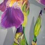 Violet Iris | Oil Painting on canvas Image 10