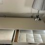 Deal/ dressing table and lamp Image 3