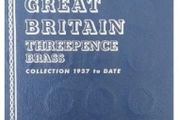 GREAT BRITAIN Collection 1937 to DATE, Whitman Folder, Folder of Three Pence Coins