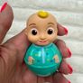 Hasbro Weebles Cocomelon JJ & Friends 3 Figures Used Dirty Please see pictures Image 5
