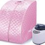 Mini portable sauna with folding chair and  steam boiler Image 5