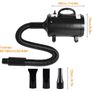 2800W Pet Water Blower, Pet Hair Dryer with Hose, 3 Optional Nozzles Image 3