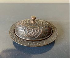 Vintage copper bowl