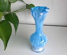Vintage Blue and White Vase