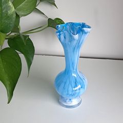 Vintage Blue and White Vase