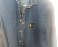 Dolce and gabana men's denim shirt