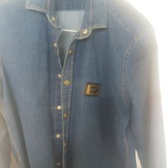 Dolce and gabana men's denim shirt