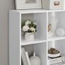New Bookcase with 10 compartments (White) FREE P&P Image 2