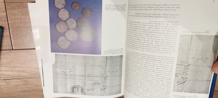 Coin and note book