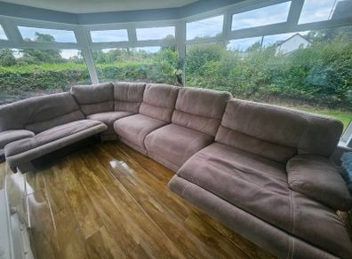 corner recliner couch