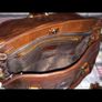 Prada Dear Skin Leather Satchel with Dragon Buckle Image 10