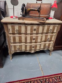 painted chest of drawers