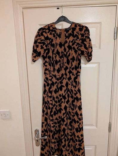 Leopard print dress size 36