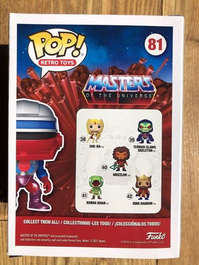 Funko MOTU: Roboto (2021 Summer Virtual Funkon Exclusive) #81