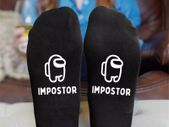 Among us impostor socks