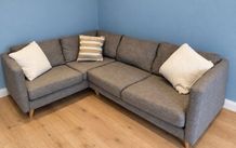 Grey Corner Sofa  FREE Delivery